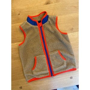 Boy Sherpa Fleece Vest (4-5Y)